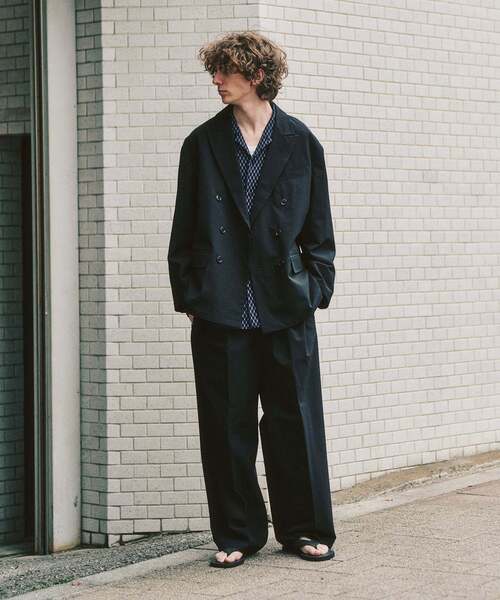 Pサッカーダブルワイドセットアップ ”ジャケット1点+パンツ1点” の2点