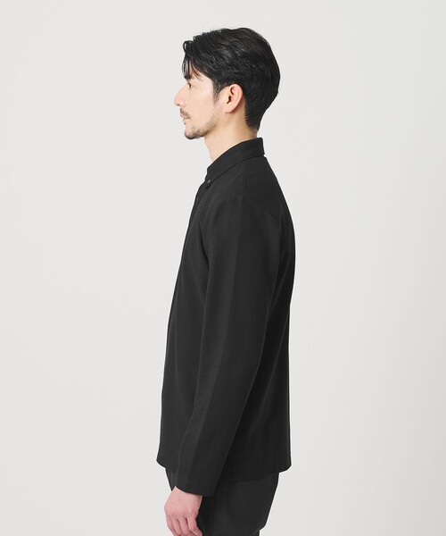 BEAUTY&YOUTH UNITED ARROWS（ビューティーアンドユースユナイテッドアローズ）の「【WEB限定 WARDROBE SMART】ステイ クリーン ピケ BD ポロシャツ【抗菌・防臭】（Tシャツ/カットソー・メンズ・ブラック/ホワイト/ダークグレー・XL/S/M/L）」の18枚目の写真