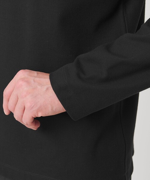 BEAUTY&YOUTH UNITED ARROWS（ビューティーアンドユースユナイテッドアローズ）の「【WEB限定 WARDROBE SMART】ステイ クリーン ピケ BD ポロシャツ【抗菌・防臭】（Tシャツ/カットソー・メンズ・ブラック/ホワイト/ダークグレー・XL/S/M/L）」の21枚目の写真