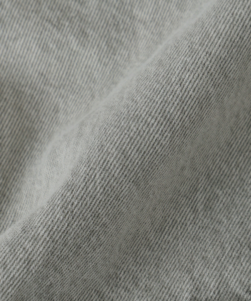 JOURNAL STANDARD relume（ジャーナルスタンダード　レリューム）の「＜Relume Jeans＞ コーンデニム カツラギ トラッカージャケット（デニムジャケット・メンズ・ナチュラル/ブラックミックス/ライトパープル・MEDIUM/LARGE）」の8枚目の写真