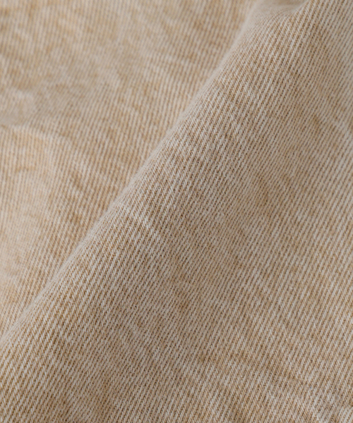 JOURNAL STANDARD relume（ジャーナルスタンダード　レリューム）の「＜Relume Jeans＞ コーンデニム カツラギ トラッカージャケット（デニムジャケット・メンズ・ナチュラル/ブラックミックス/ライトパープル・MEDIUM/LARGE）」の9枚目の写真