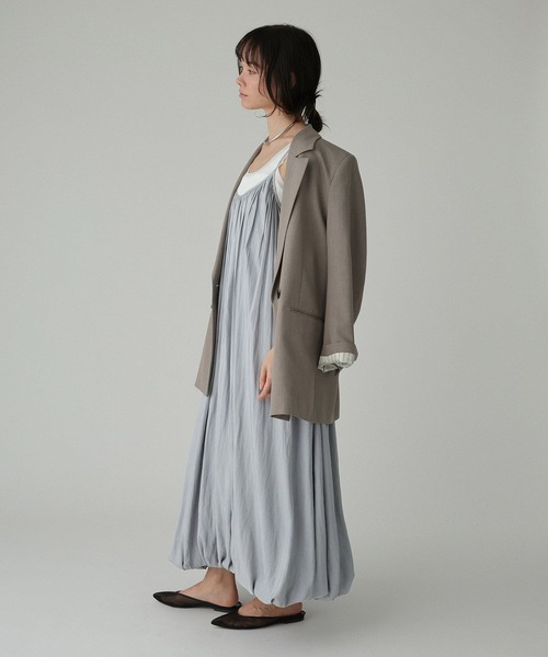 BABYLONE（バビロン）の「セミダブルジャケット（テーラードジャケット・レディース・ベージュ/モカ・36inch/38inch）」の11枚目の写真