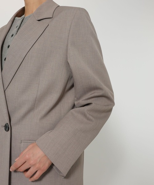 BABYLONE（バビロン）の「セミダブルジャケット（テーラードジャケット・レディース・ベージュ/モカ・36inch/38inch）」の13枚目の写真