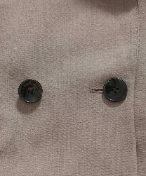 BABYLONE（バビロン）の「セミダブルジャケット（テーラードジャケット・レディース・ベージュ/モカ・36inch/38inch）」の19枚目の写真