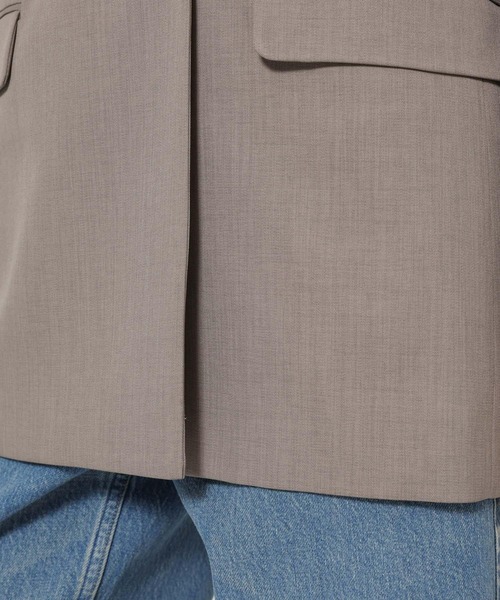 BABYLONE（バビロン）の「セミダブルジャケット（テーラードジャケット・レディース・ベージュ/モカ・36inch/38inch）」の6枚目の写真