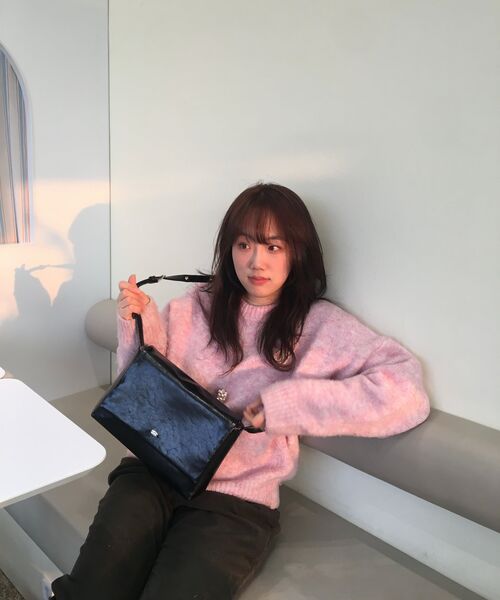 MCLANEE(マックラニー)の「ハンソンショルダー&クロスバッグ(ショルダーバッグ・レディース・ダークブラウン/ブラック/アイボリー・ONE SIZE)」の9枚目の写真