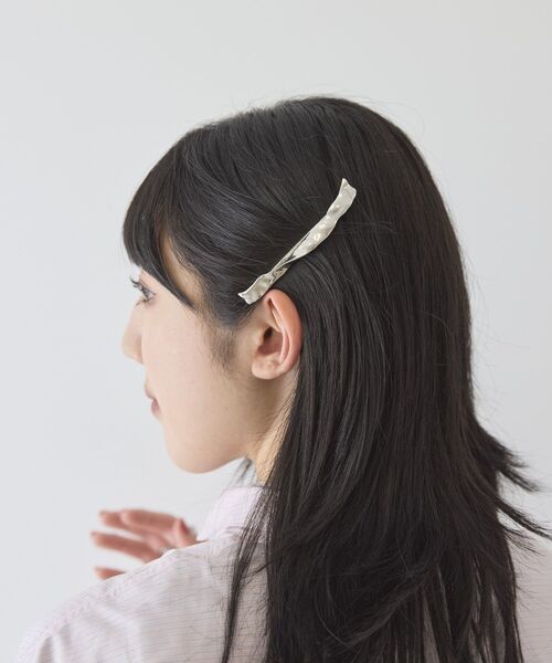 【新品】LETICIA メタル バレッタ シルバー セール】メタル ツイストバレッタ（バレッタ/ヘアクリップ）｜AMERICAN