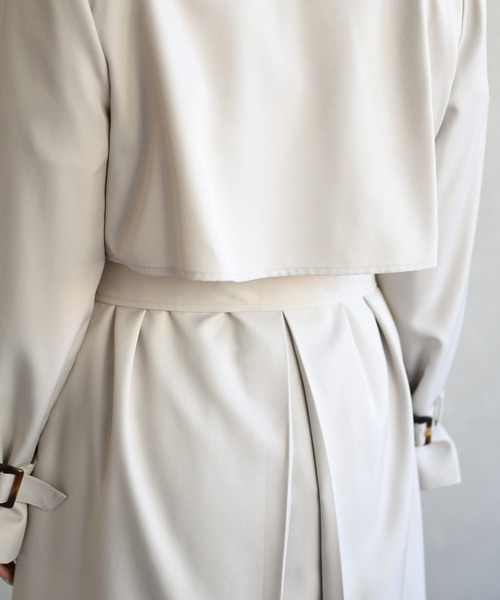 31 Sons de mode（トランテアン　ソン　ドゥ　モード）の「2026春夏新作 トレンチコート（トレンチコート・レディース・グリーン/ネイビー/ベージュ・M/S）」の19枚目の写真