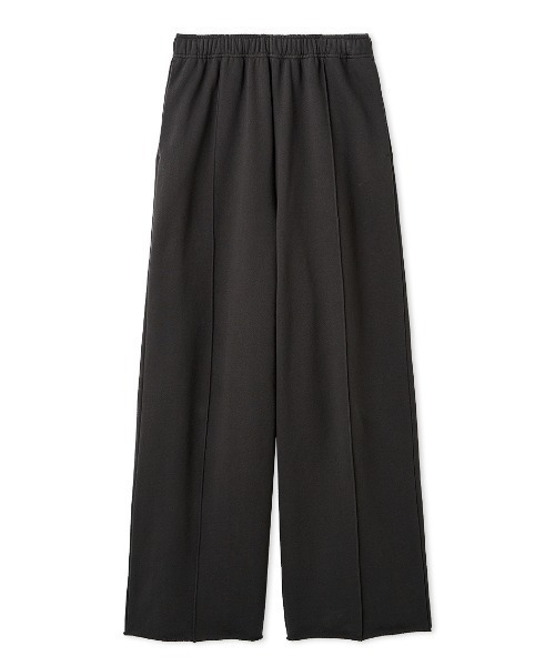 emmi（エミ）の「スウェットワイドパンツ【セットアップ対応】（スウェットパンツ・レディース・ライトグレー/チャコールグレー・0/1）」の18枚目の写真