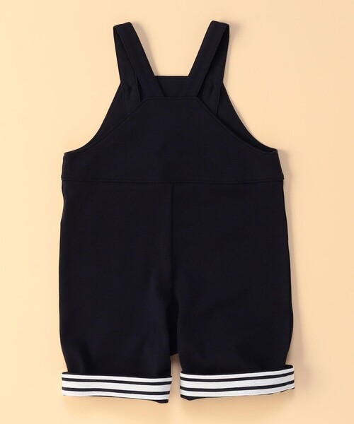 COMME CA ISM（コムサイズム）の「スムース ロンパース（ロンパース・キッズ・ネイビー・80-90cm）」の2枚目の写真