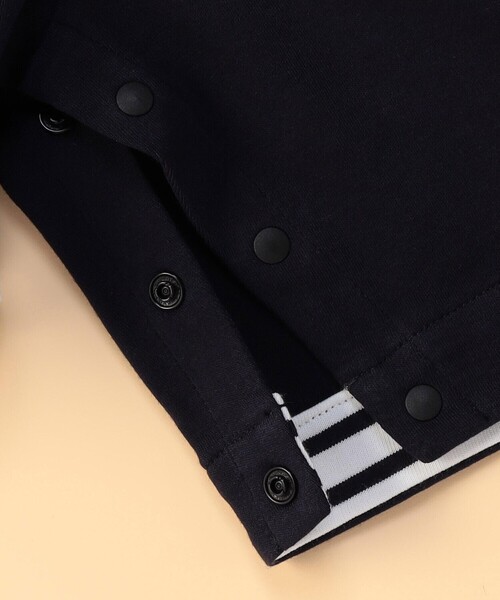 COMME CA ISM（コムサイズム）の「スムース ロンパース（ロンパース・キッズ・ネイビー・80-90cm）」の6枚目の写真