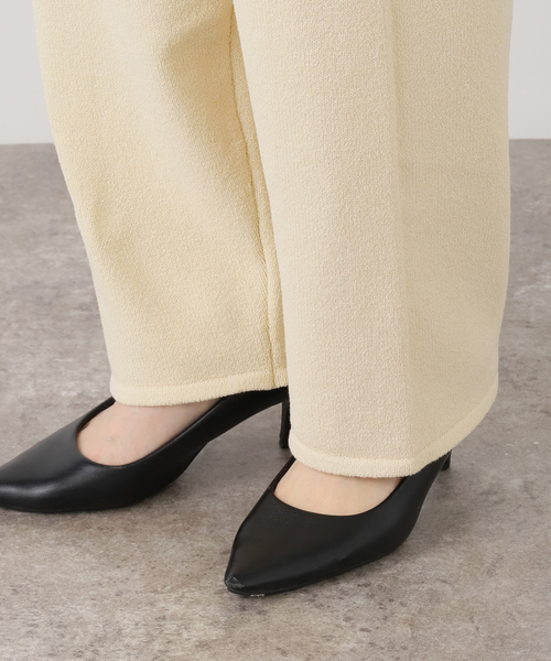 EDIT. FOR LULU（エディットフォールル）の「ウエストボタン ニットパンツ（スラックス・レディース・アイボリー・FREE）」の17枚目の写真