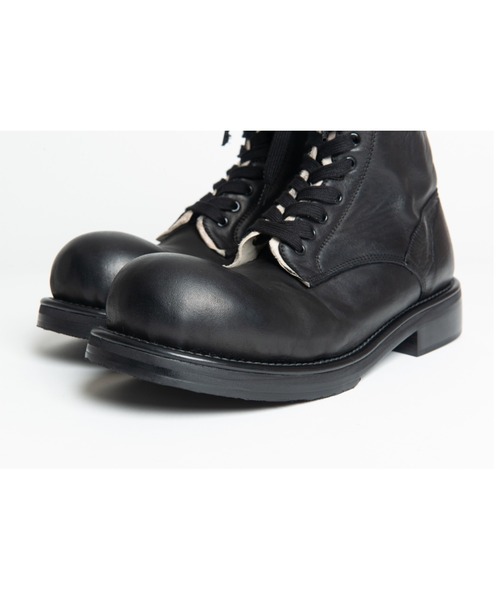 KIDS LOVE GAITE(キッズラブゲイト)の「KIDS LOVE GAITE lace-up boot (Oswald)(ブーツ・メンズ・ブラック・9/8/7)」の2枚目の写真