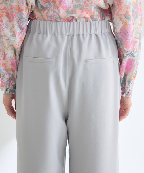 KATHARINE ROSS(キャサリンロス)の「【KATHARINE ROSS】【接触冷感/UV/通気性】ウォッシャブルイージーストレートパンツ(その他パンツ・レディース・ブラック・MEDIUM)」の19枚目の写真