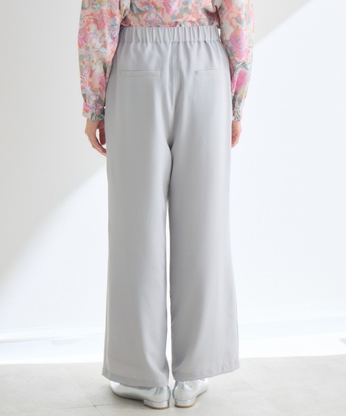 KATHARINE ROSS(キャサリンロス)の「【KATHARINE ROSS】【接触冷感/UV/通気性】ウォッシャブルイージーストレートパンツ(その他パンツ・レディース・ブラック・MEDIUM)」の16枚目の写真