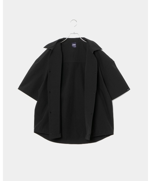 APPLEBUM（アップルバム）の「Half Sleeve Shirt Jacket（シャツ/ブラウス・メンズ・ブルー/ブラック・LARGE/X-LARGE/MEDIUM）」の16枚目の写真