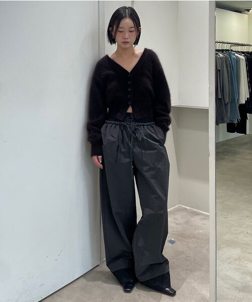 DIAGONAL(ダイアゴナル)の「MOHAIR SILHOUETTE CARDIGAN (red brown)(カーディガン/ボレロ・レディース・その他・FREE)」の6枚目の写真