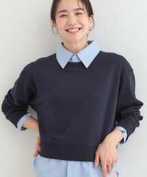 SHOO・LA・RUE | シャツレイヤード風 スウェット(スウェット)