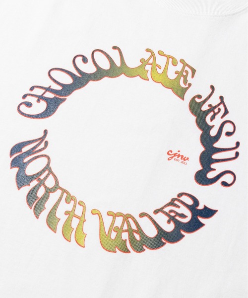 Chocolate Jesus (チョコレートジーザス )の「CIRCLE LS TEE(Tシャツ/カットソー・メンズ・ネイビー/ブラック/ホワイト・MEDIUM/X-LARGE/LARGE)」の5枚目の写真
