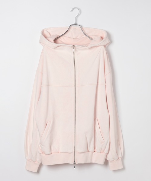 Heather（ヘザー）の「UV裏毛フーディ（ロング丈）　656722（パーカー・レディース・グレー系その他/スミクロ/ピンク・FREE）」の18枚目の写真