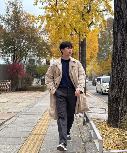 RISE&BELOW（ライズアンドビロー）の「[AUTHENTIC] アセンティックスーピマ302ルーズテーパードチノパンツGREY（その他パンツ・メンズ・その他・29/30/31/32/33/34/36）」の2枚目の写真