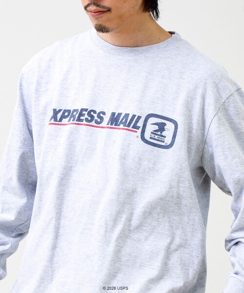 GOOD ROCK SPEED(グッドロックスピード)の「【GOOD ROCK SPEED】USPS ロンT(Tシャツ/カットソー・メンズ・ライトグレー/オフホワイト・M/L)」の15枚目の写真