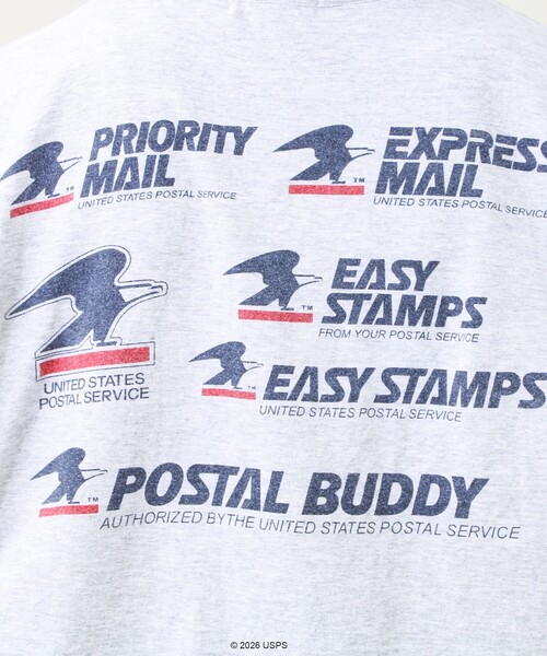 GOOD ROCK SPEED(グッドロックスピード)の「【GOOD ROCK SPEED】USPS ロンT(Tシャツ/カットソー・メンズ・ライトグレー/オフホワイト・M/L)」の19枚目の写真