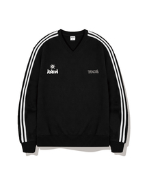 ANEWBROS（アニュブロス）の「ツインロゴオーバーサイズウィメントラックVネックスウェット5カラー[ANBV_9003]（スウェット）」