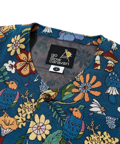 go slow caravan（ゴースローキャラバン）の「ゴブラン ハッピーフラワー ベスト（ベスト・メンズ・その他1・X-LARGE/MEDIUM/LARGE）」の10枚目の写真