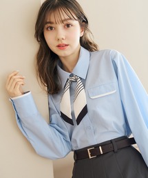 31 Sons de mode（トランテアン　ソン　ドゥ　モード）の「2026春夏新作 スカーフ付きシャツブラウス（シャツ/ブラウス）」