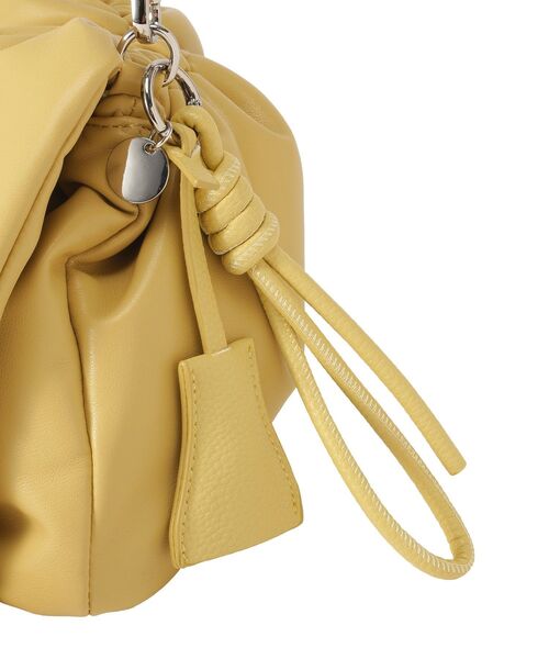 Green Parks(グリーンパークス)の「パテッドドロストショルダーバッグ(ショルダーバッグ・レディース・イエロー/ブラック/アイボリー/グリーン・FREE)」の16枚目の写真