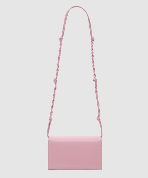 JIL SANDER(ジルサンダー)の「TANGLE WALLET(ショルダーバッグ・レディース・ブラック/ピンク・UNI)」の6枚目の写真