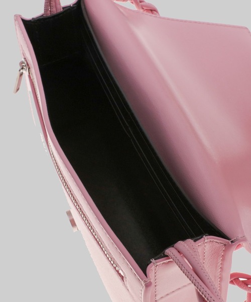 JIL SANDER(ジルサンダー)の「TANGLE WALLET(ショルダーバッグ・レディース・ブラック/ピンク・UNI)」の11枚目の写真