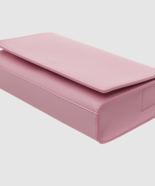 JIL SANDER(ジルサンダー)の「TANGLE WALLET(ショルダーバッグ・レディース・ブラック/ピンク・UNI)」の12枚目の写真