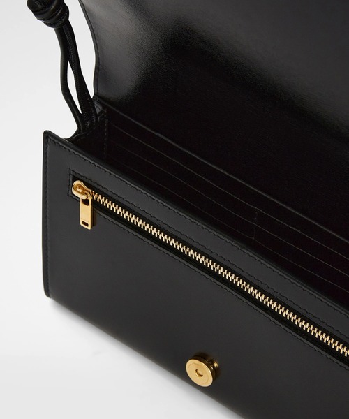 JIL SANDER(ジルサンダー)の「TANGLE WALLET(ショルダーバッグ・レディース・ブラック/ピンク・UNI)」の4枚目の写真