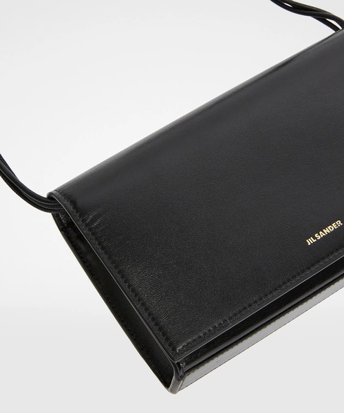 JIL SANDER(ジルサンダー)の「TANGLE WALLET(ショルダーバッグ・レディース・ブラック/ピンク・UNI)」の3枚目の写真