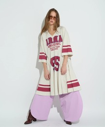 ANNA SUI NYC（アナ スイ エヌ ワイ シー）の「ANNA SUI NYC/アナ スイ エヌワイシー/スポーツTシャツワンピース（ワンピース）」