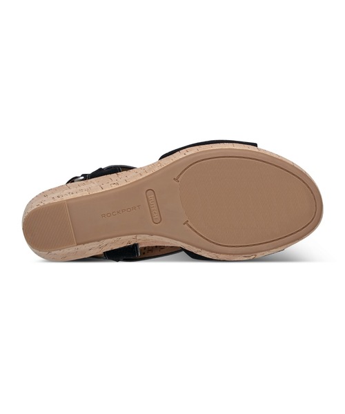 ROCKPORT(ロックポート)の「【WOMEN】BRISTOL/ブリストル ウェッジソールサンダル(サンダル・レディース・ブラック・22.0cm/25.0cm/24.0cm/23.0cm/24.5cm/23.5cm/22.5cm)」の7枚目の写真