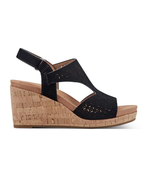 ROCKPORT(ロックポート)の「【WOMEN】BRISTOL/ブリストル ウェッジソールサンダル(サンダル・レディース・ブラック・22.0cm/25.0cm/24.0cm/23.0cm/24.5cm/23.5cm/22.5cm)」の5枚目の写真