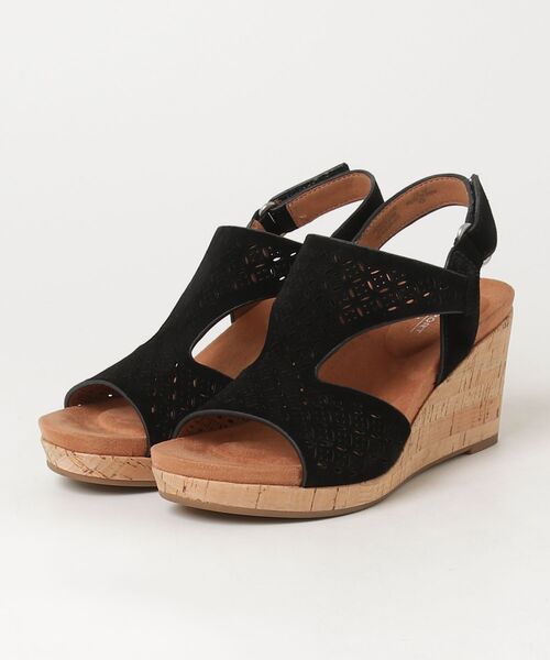 ROCKPORT(ロックポート)の「【WOMEN】BRISTOL/ブリストル ウェッジソールサンダル(サンダル・レディース・ブラック・22.0cm/25.0cm/24.0cm/23.0cm/24.5cm/23.5cm/22.5cm)」の9枚目の写真