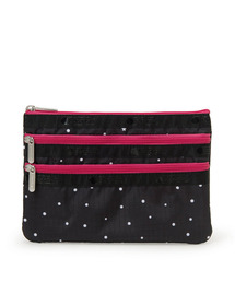 LeSportsac×Rest & Recreation】RR X LS 3 ZIP COSMETIC コスメブルー