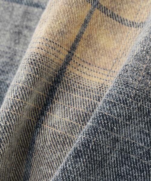 DANKE SCHON(ダンケシェーン)の「DankeSchon/ダンケシェーン/WASH CHECK SHIRTS(シャツ/ブラウス・レディース・ブラック/ブルー・L/M)」の20枚目の写真