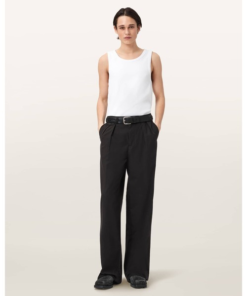 ALLSAINTS(オールセインツ)の「AXEL RIBBED COTTON VEST | AXEL リブ編み コットン ベスト(タンクトップ・メンズ・ホワイト・XS/S/L/M/XL)」の4枚目の写真