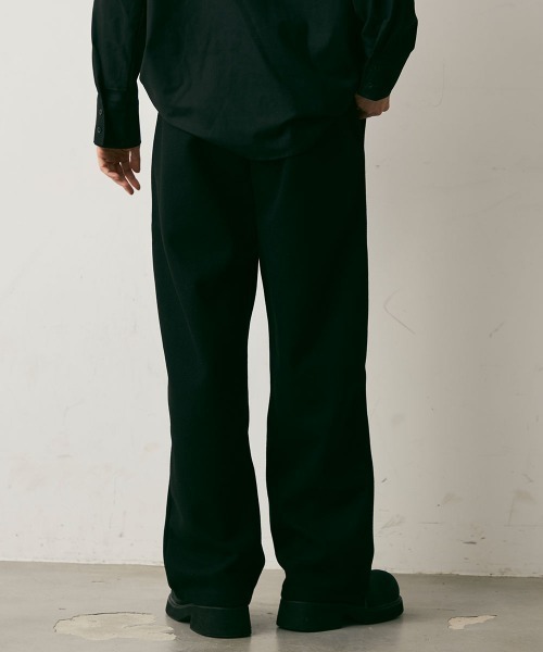 Shoowtime(ショウタイム)の「Wool Like Sweat Wide Pants / ウールライクスウェットワイドパンツ(スウェットパンツ・メンズ・チャコールグレー/グレー/ブラック・LARGE/MEDIUM/X-LARGE)」の15枚目の写真