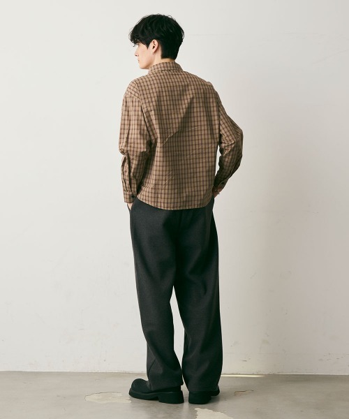 Shoowtime(ショウタイム)の「Wool Like Sweat Wide Pants / ウールライクスウェットワイドパンツ(スウェットパンツ・メンズ・チャコールグレー/グレー/ブラック・LARGE/MEDIUM/X-LARGE)」の22枚目の写真