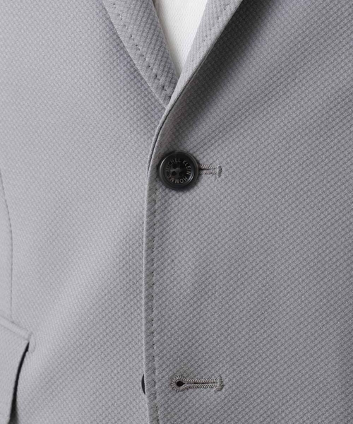 MICHEL KLEIN HOMME (ミッシェルクランオム)の「【セットアップ】コットンライクストレッチテーラードジャケット(テーラードジャケット・メンズ・ブラック/グレー・MEDIUM/LARGE/X-LARGE)」の18枚目の写真