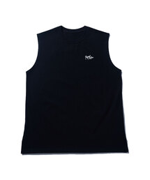 ベーシックロゴスリーブレスTシャツ (2カラー)