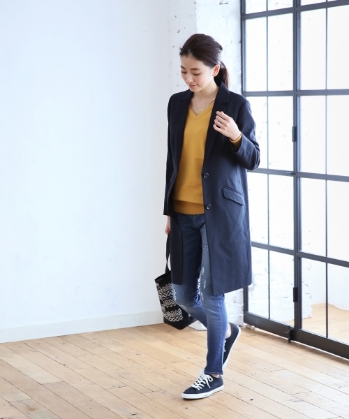 LEPSIM（レプシィム）の「ストレッチデニムスリムパンツ　708278（デニムパンツ・レディース・ブルー系その他/ブルー/ワンウォッシュ/グレー系その他/ホワイト・MEDIUM/SMALL/LARGE）」の15枚目の写真