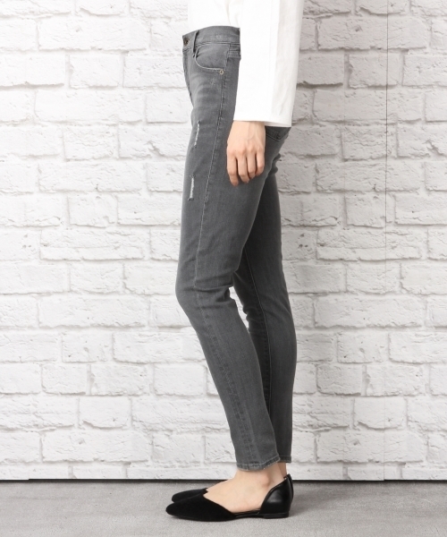 LEPSIM（レプシィム）の「ストレッチデニムスリムパンツ　708278（デニムパンツ・レディース・ブルー系その他/ブルー/ワンウォッシュ/グレー系その他/ホワイト・MEDIUM/SMALL/LARGE）」の10枚目の写真