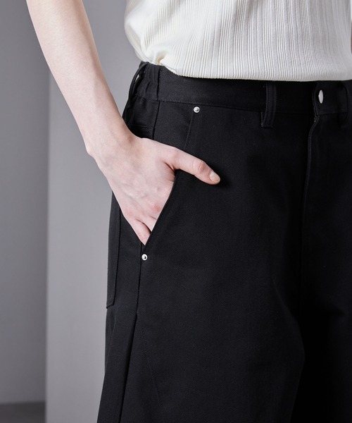 Loose/ルース(ルース)の「スーパーワイドバギーデニムパンツ(デニムパンツ・メンズ・ダークネイビー/ブラック・L/M/S)」の19枚目の写真